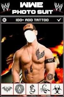 WWE Photo Suit : Wrestlers Photo Suit screenshot 4