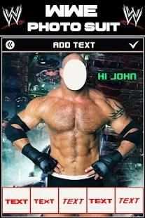 WWE Photo Suit : Wrestlers Photo Suit screenshot 2