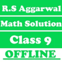 RS Aggarwal Class 9 Math Solution OFFLINE आइकन