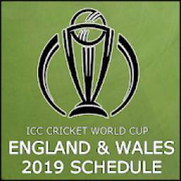 ICC Cricket World Cup 2019 Schedule 1.0