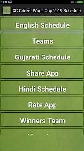 ICC Cricket World Cup 2019 Scedule screenshot 4