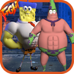 ikon game spongebob dan pertempuran patrick