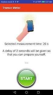 Digital Hand Tremor Meter screenshot 2
