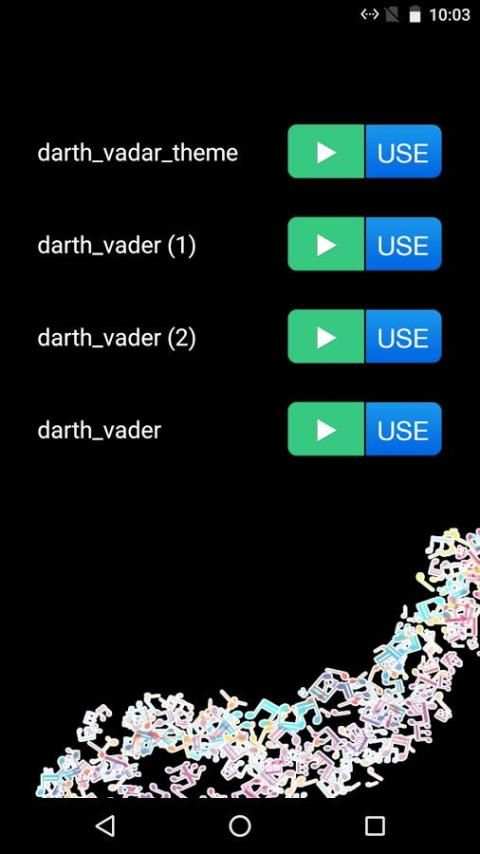 Darth Vader Ringtones स्क्रीनशॉट 2
