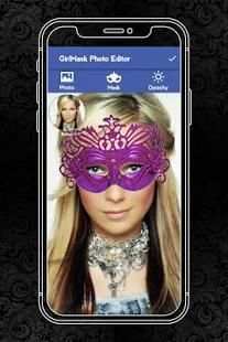 Girl Mask Photo Maker screenshot 2