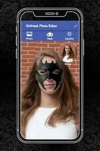 Girl Mask Photo Maker screenshot 1