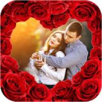 Red Rose Photo Frames on 9Apps