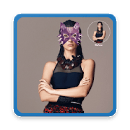 Girl Mask Photo Maker आइकन