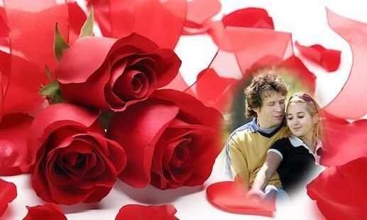 Red Rose Photo Frames screenshot 1