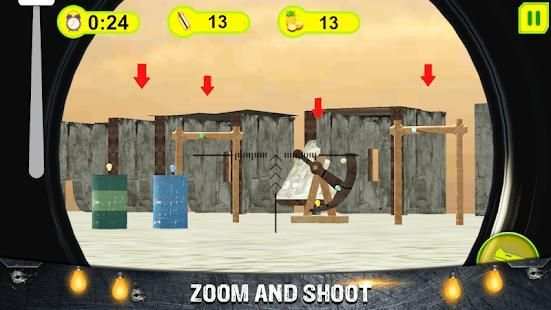 Bulb Shooting Target: Sniper Games screenshot 3