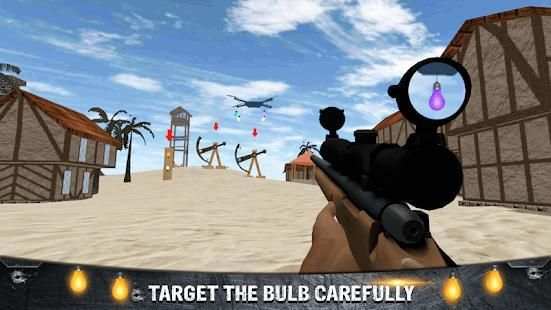Bulb Shooting Target: Sniper Games screenshot 5
