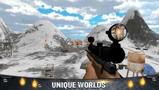 Bulb Shooting Target: Sniper Games screenshot 1