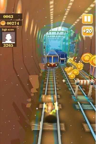 subway Tom and Jerry dash screenshot 1