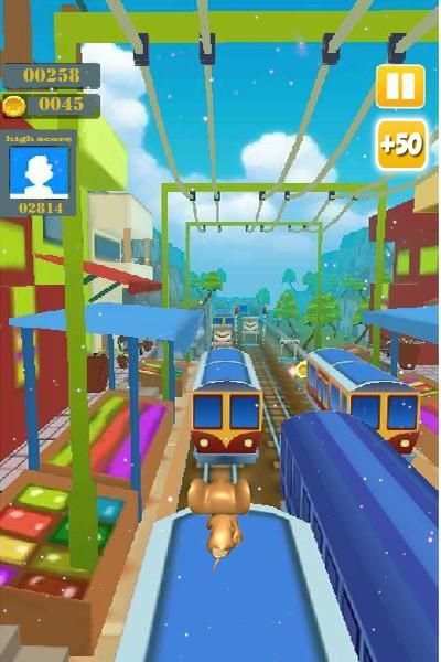 subway Tom and Jerry dash screenshot 2