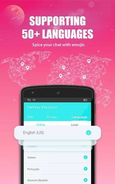 Fantasy Keyboard-Fantastic emojis, themes & typing 2 تصوير الشاشة