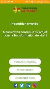 Transformons le Mali ! screenshot 1