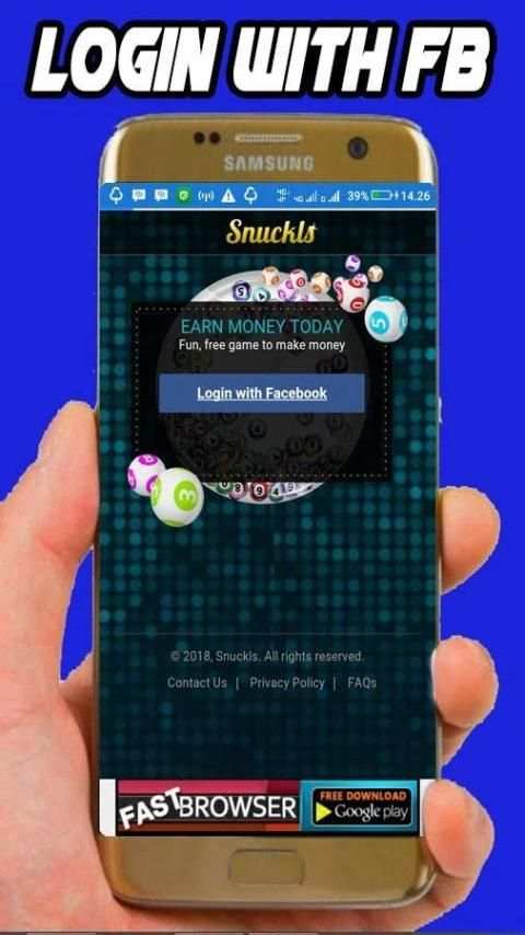 Snuckls - Watch2Earn Money स्क्रीनशॉट 1