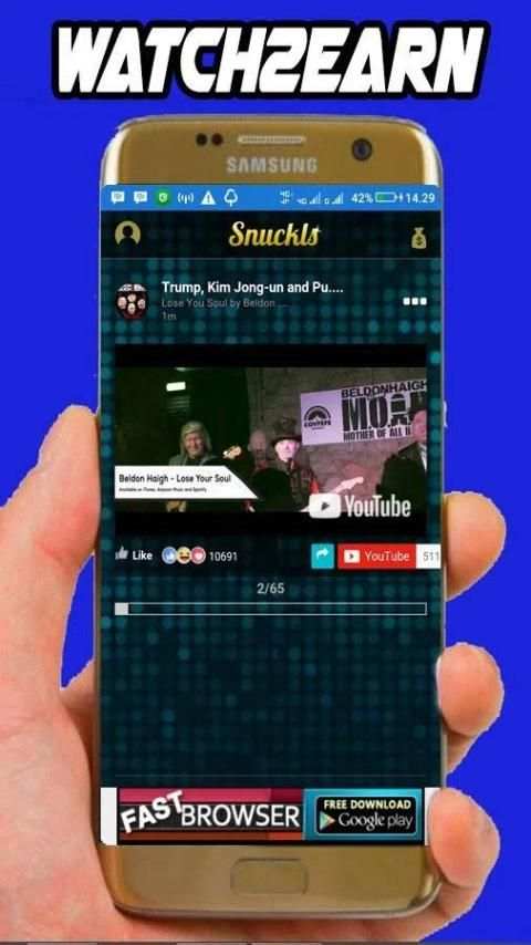 Snuckls - Watch2Earn Money screenshot 4