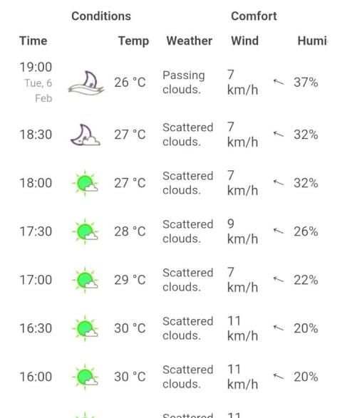 AccurateWeather screenshot 1