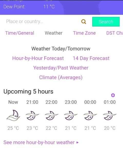 AccurateWeather screenshot 2