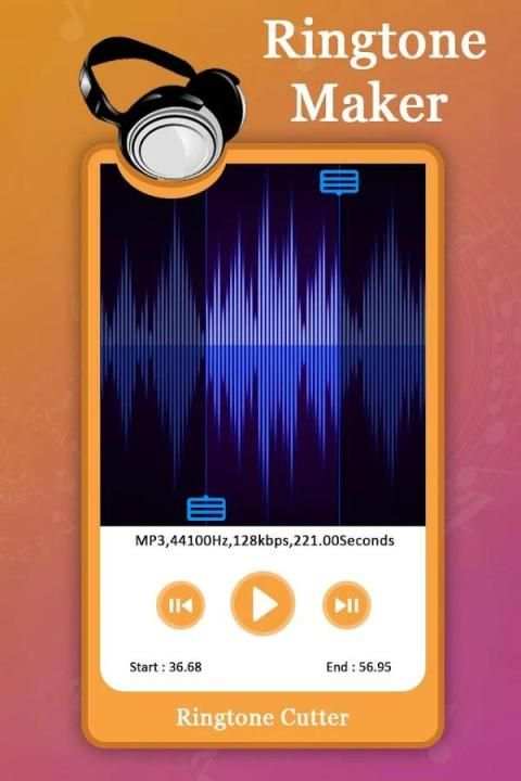 Ringtone Maker : MP3 Cutter screenshot 3