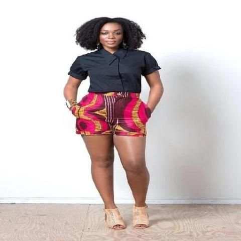 Ankara Shorts Fashion Styles स्क्रीनशॉट 6