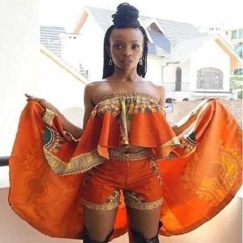 Ankara Shorts Fashion Styles स्क्रीनशॉट 2