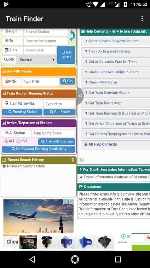 Train Finder screenshot 2