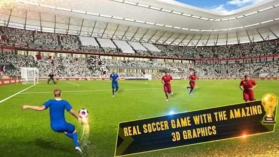 Football Real Hero; American Free Soccer girl Game screenshot 10