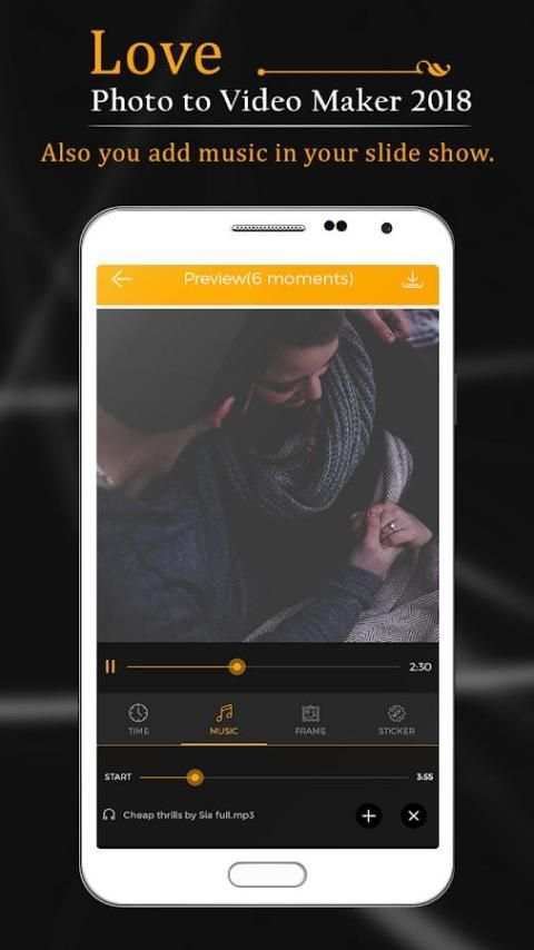 Love Photo To Video Maker 2018 screenshot 2