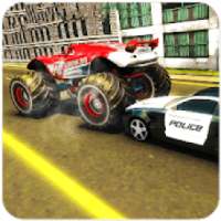 Police Car Simulator : Crime City Monster Chase 3D logo
