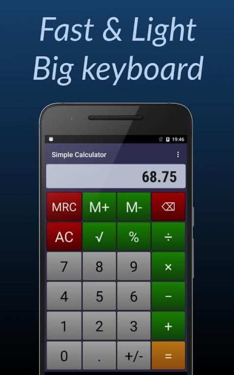 Simple Calculator screenshot 1
