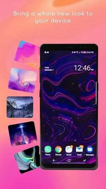 Galaxy Note 9 Launcher screenshot 4