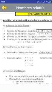 cours de maths 4ème screenshot 3