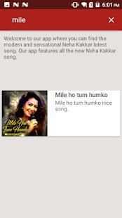 Neha Kakkar Latest Songs App - Download screenshot 1