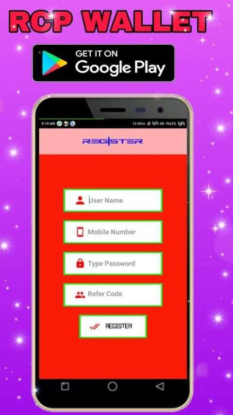 RCP WALLET MONEY FREE PAYTM MONEY स्क्रीनशॉट 14