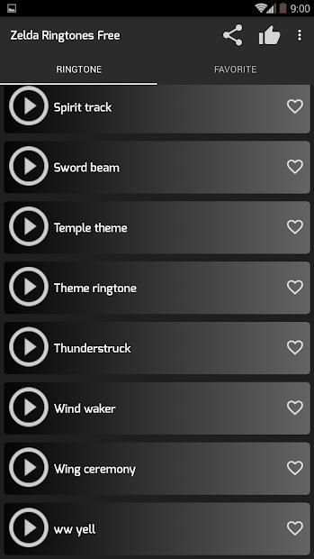 Zelda Ringtones Free screenshot 1
