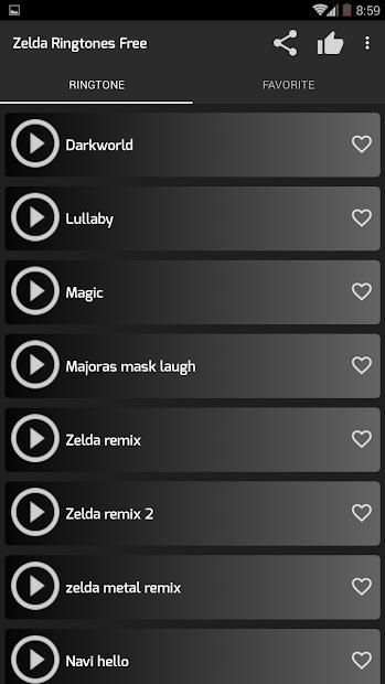 Zelda Ringtones Free screenshot 3
