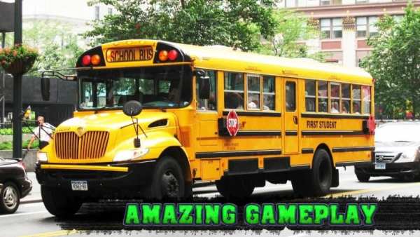 School Bus Driving Simulator 2018-School Bus Games screenshot 2