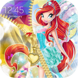 ikon Winx Zipper Lock Screen