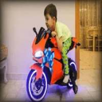 Super Senya : Funny Baby Video : Baby Biker