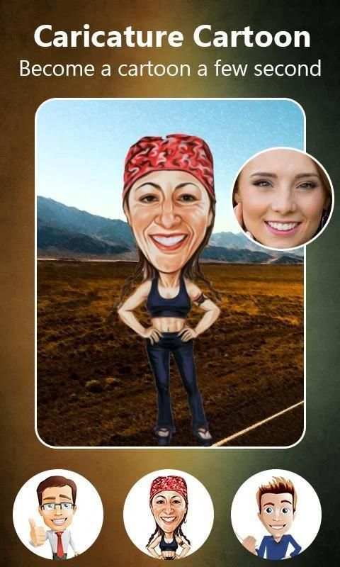 Cartoon Caricature Face Maker screenshot 4