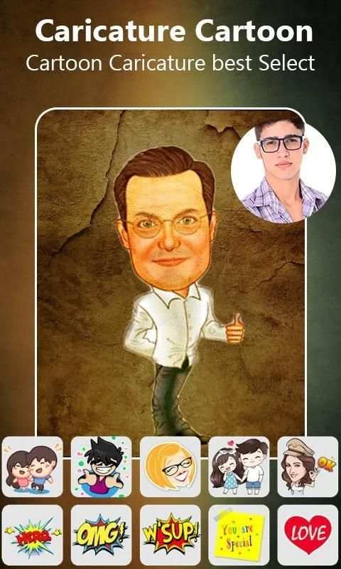 Cartoon Caricature Face Maker screenshot 5