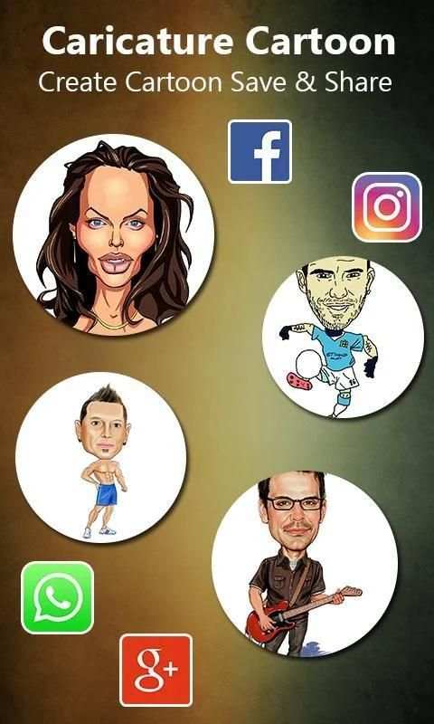 Cartoon Caricature Face Maker screenshot 1