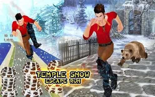 Temple Snow Escape Run screenshot 10