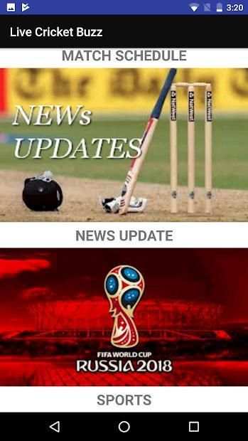 Live Cricket Buzz स्क्रीनशॉट 5