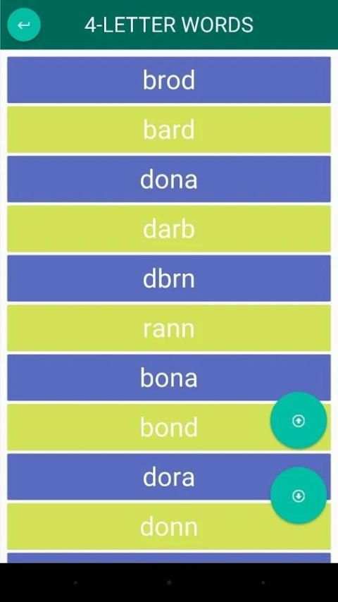 Anagramer - Anagram Solver 1 تصوير الشاشة
