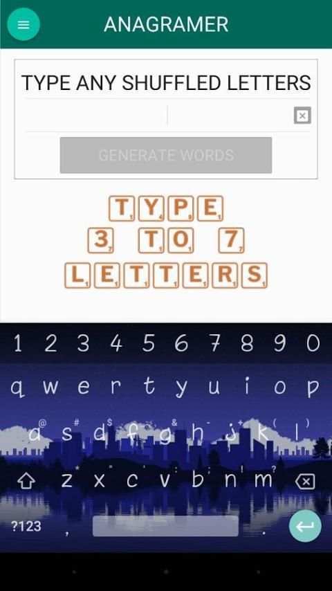 Anagramer - Anagram Solver 3 تصوير الشاشة