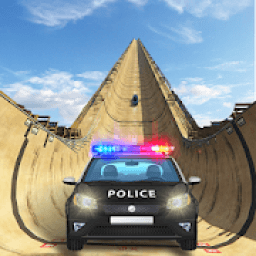 ikon US Police Mega Ramp Car Stunts : Transformer Games