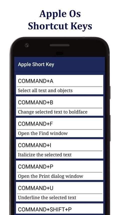 Shortcut Keys Master - Computer shortcut keys app स्क्रीनशॉट 7